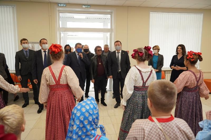 В Новокуйбышевске после капитального ремонта открылась детская музыкальная школа имени Юрия Башмета