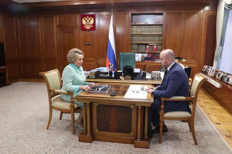 Губернатор Самарской области рассказал председателю СФ о проведении в регионе Десятилетия многодетной семьи