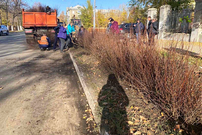 В городах и селах Самарской области идет озеленение улиц 