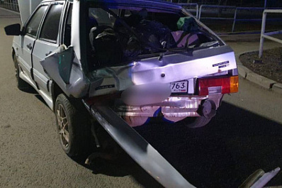 В Самаре 29 марта два человека пострадали в столкновении кроссовера и легковушки