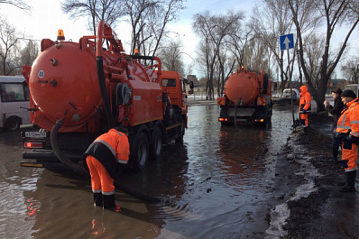 В ночь на 6 апреля в Самаре запланировали откачать воду с 18 улиц