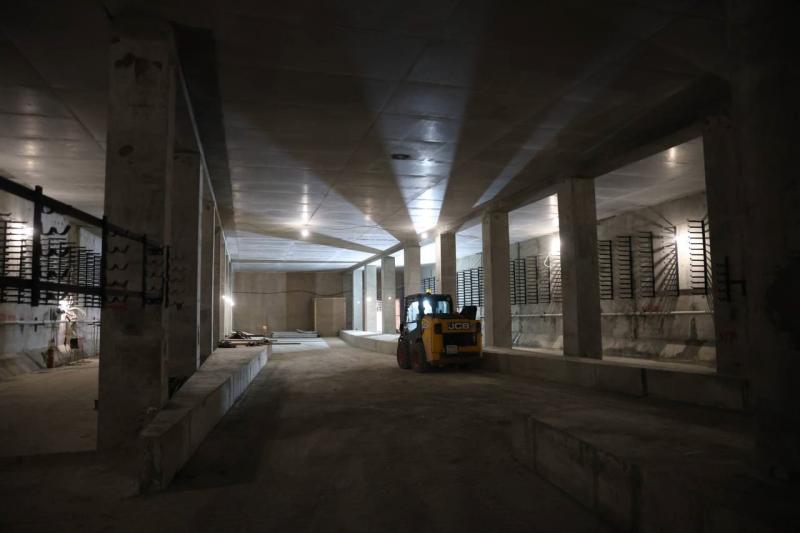 В Самаре строительная готовность станции метро "Театральная" достигла 95 %