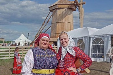 Этнограф Елена Зольникова приобщает самарских детей к фольклорным традициям