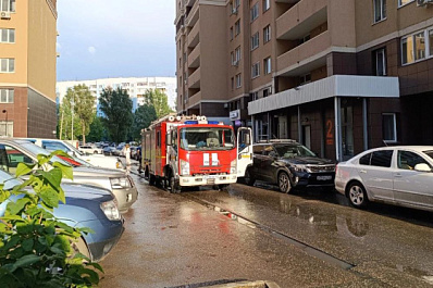 В Самаре горела квартира в элитном жилом комплексе