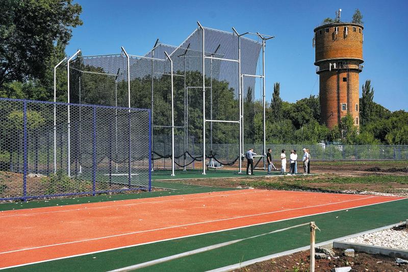 Полезные метания: стадион "Салют" станет родным домом для копьеметателей и толкателей ядра