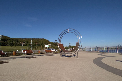 В Жигулевске открыли обновленную набережную