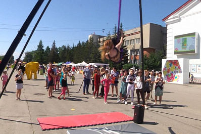 Всероссийский фестиваль молодёжной культуры и креативных индустрий прошел в Кинеле в День города