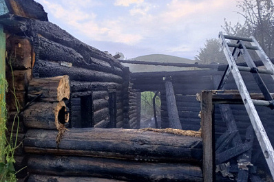 В Камышлинском районе 8 июля тушили частный жилой дом