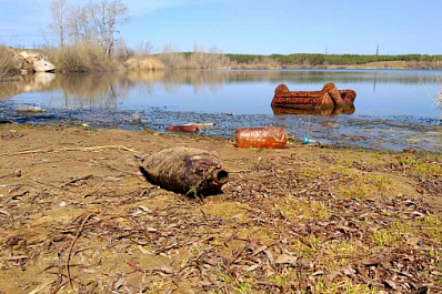 Специалисты проверят, почему в водоеме в Тольятти массово погибла рыба