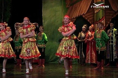 Спектакль по мотивам сказок Пушкина показали в детском театре "Задумка"