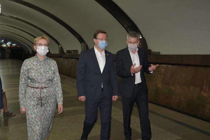 В самарском метро впервые за 32 года запустили новый поезд