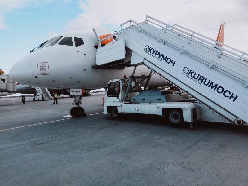 В аэропорту Курумоч незапланированно приземлились несколько рейсов 