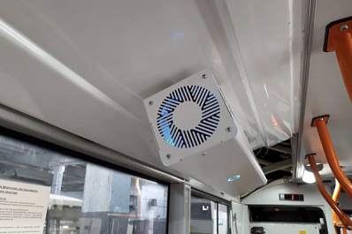 В общественном транспорте Новокуйбышевска установили обеззараживатели