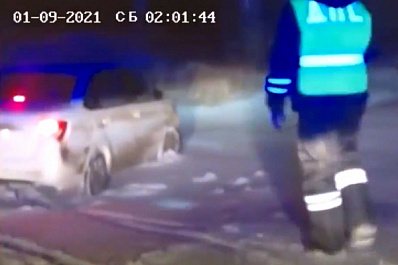 В Самарской области полицейские устроили погоню за пьяным наркокурьером