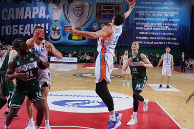 Самарские баскетболисты взяли верх над командой из Уфы 