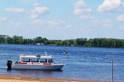 В Самарской области полицейские достали из Волги тело мужчины