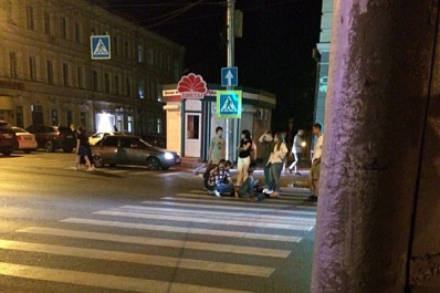 В центре Самары мотоциклист насмерть сбил пешехода 