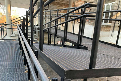 В самарской школе по требованию прокуратуры сделали пандус