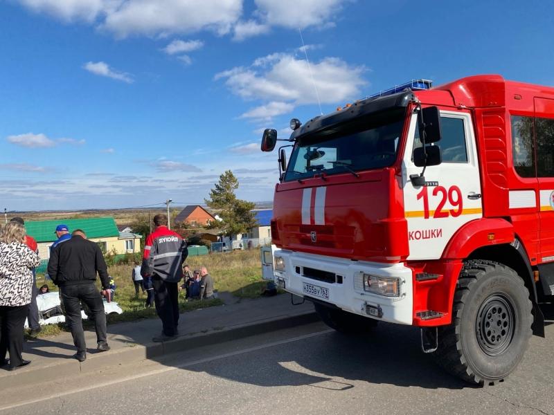 В Самарской области 3 октября в аварии на трассе погиб водитель