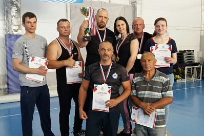 Сборная Сергиевского района по армспорту завоевала первое место на областных соревнованиях 