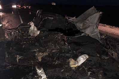 Два человека погибли и два пострадали в ДТП с Газелью на трассе в Самарской области