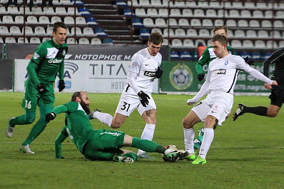 Крылья Советов вновь уступили Томи с минимальным счётом