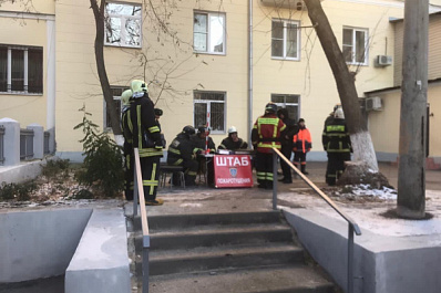 В Самаре из детсада на первом этаже горящего дома эвакуировали 15 детей