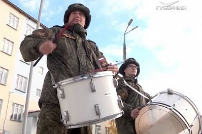 Видео: юнармейцы Самарской области готовятся к Параду Памяти