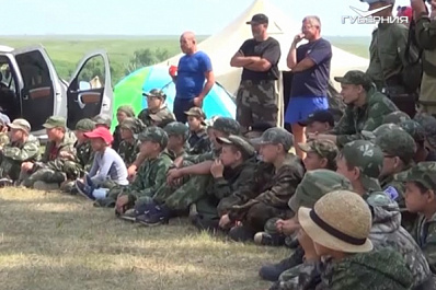 Бойцы Росгвардии приехали к школьникам Клявлинского района