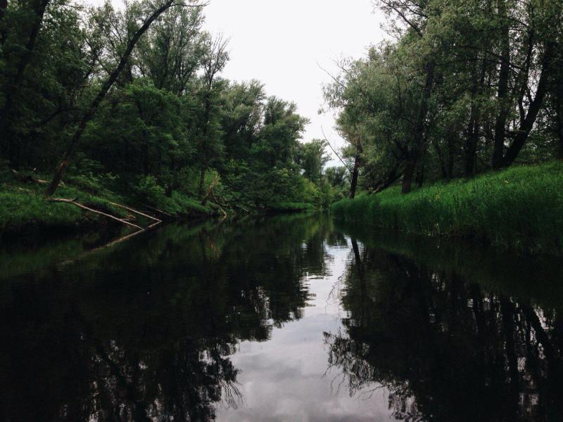 Дайверы нашли дом на дне озера