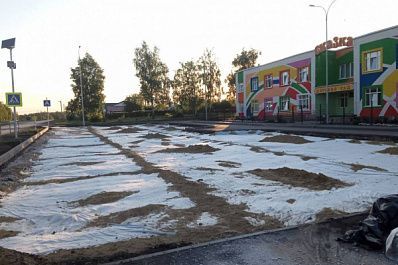 В Кошкинском районе благоустраивают территории сел 