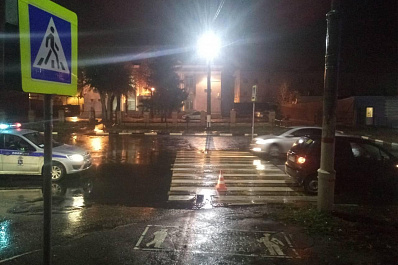 Автоледи на иномарке сбила двух девочек на пешеходном переходе в Самарской области