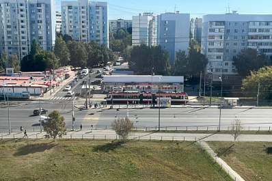 В Самаре на Ново-Садовой 13 сентября встали трамваи 