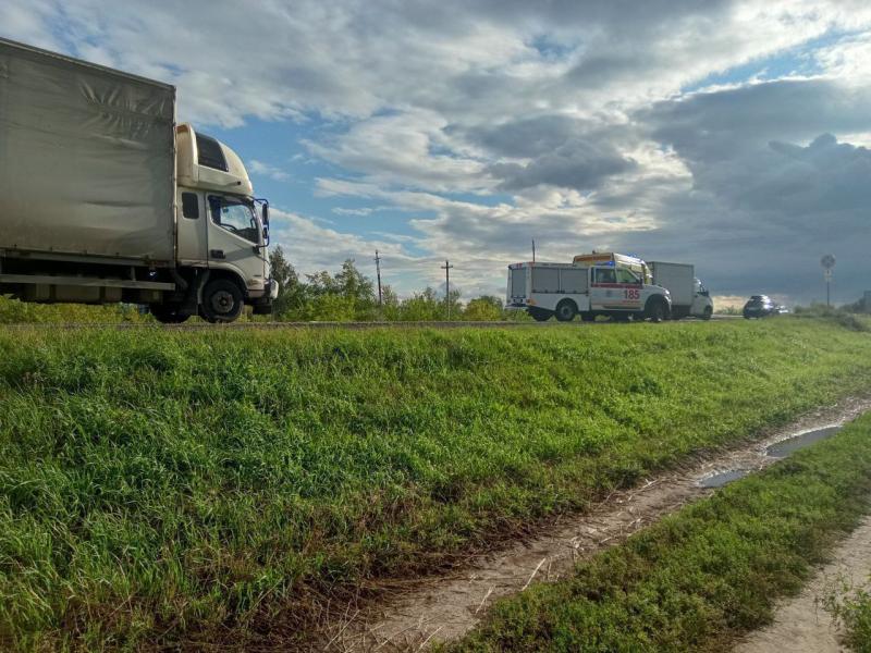 В Самарской области 19 августа после столкновения на трассе с грузовиком в больницу попал водитель "Газели"