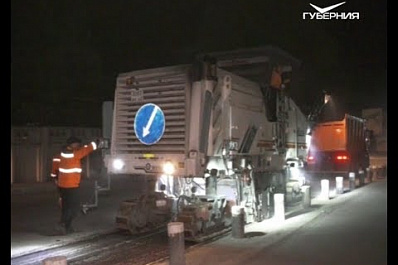 В Самаре приступили к замене асфальта на Профильной