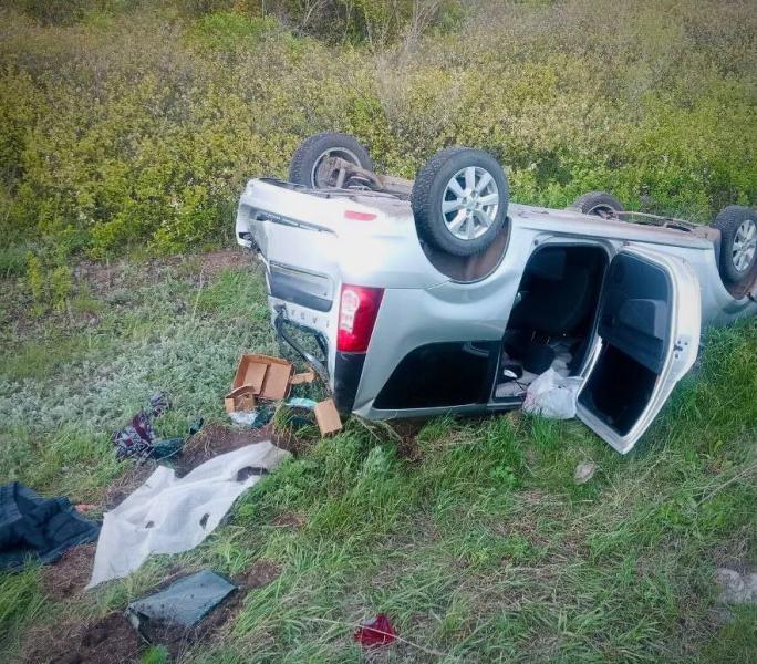 В Самарской области 4 мая в ДТП пострадал водитель легковушки 