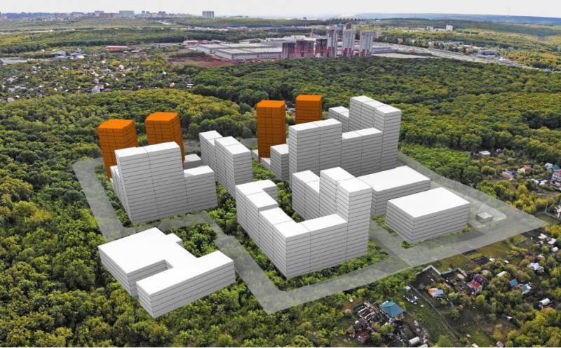 В Самаре новый микрорайон на 19-м км Московского шоссе в Самаре построят к 2026 году