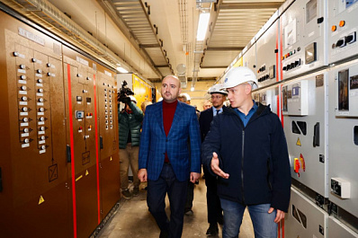 Вячеслав Федорищев посетил строящуюся станцию 