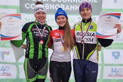 Велогонщица из Самарской области заехала на пьедестал