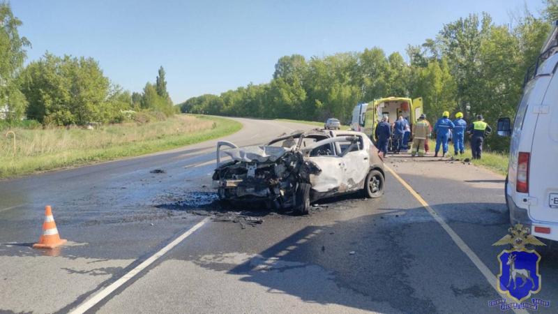 В Самарской области на Санчелеевском шоссе произошло смертельное ДТП 