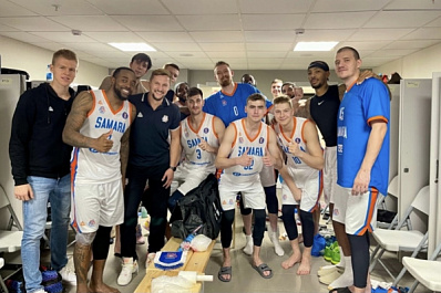 БК "Самара" дома обыграл "Енисей" в матче Единой лиги ВТБ