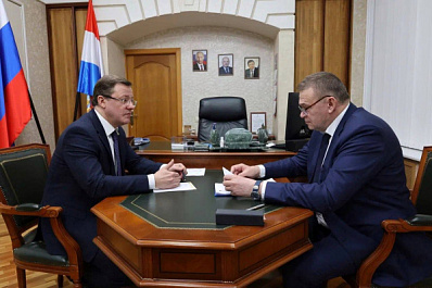 Дмитрий Азаров провел встречу с главой Сызрани Анатолием Лукиенко