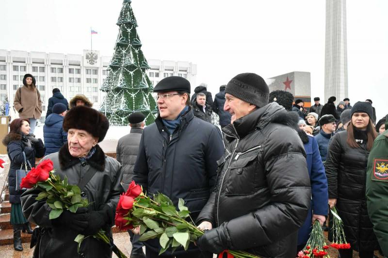 В Самаре отметили годовщину Победы в Сталинградской битве