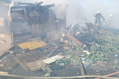 В Волжском районе 27 июля при пожаре в Южном городе погиб человек