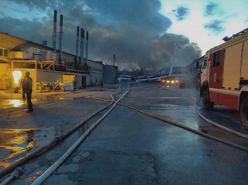 Стало известно, что сгорело на складе в Самаре