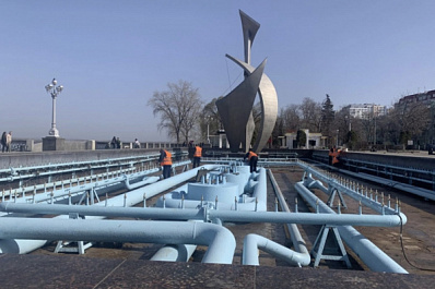 Самарские фонтаны на 60 % готовы к запуску