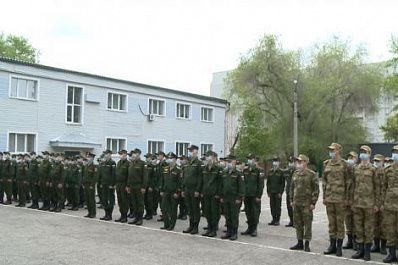 В Сызрани прошел торжественный митинг, посвященный первой отправке призывников в места службы
