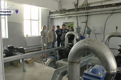 Монтаж оборудования и благоустройство территории: как в Отрадном реконструируют НФС