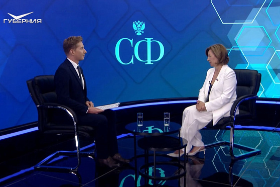 Марина Сидухина - о работе сенатора, форуме "иВолга" и телепроекте "Кухня смыслов"