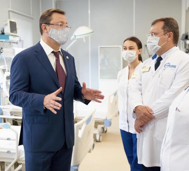 Сотрудники Клиник СамГМУ получат по 10 тысяч рублей